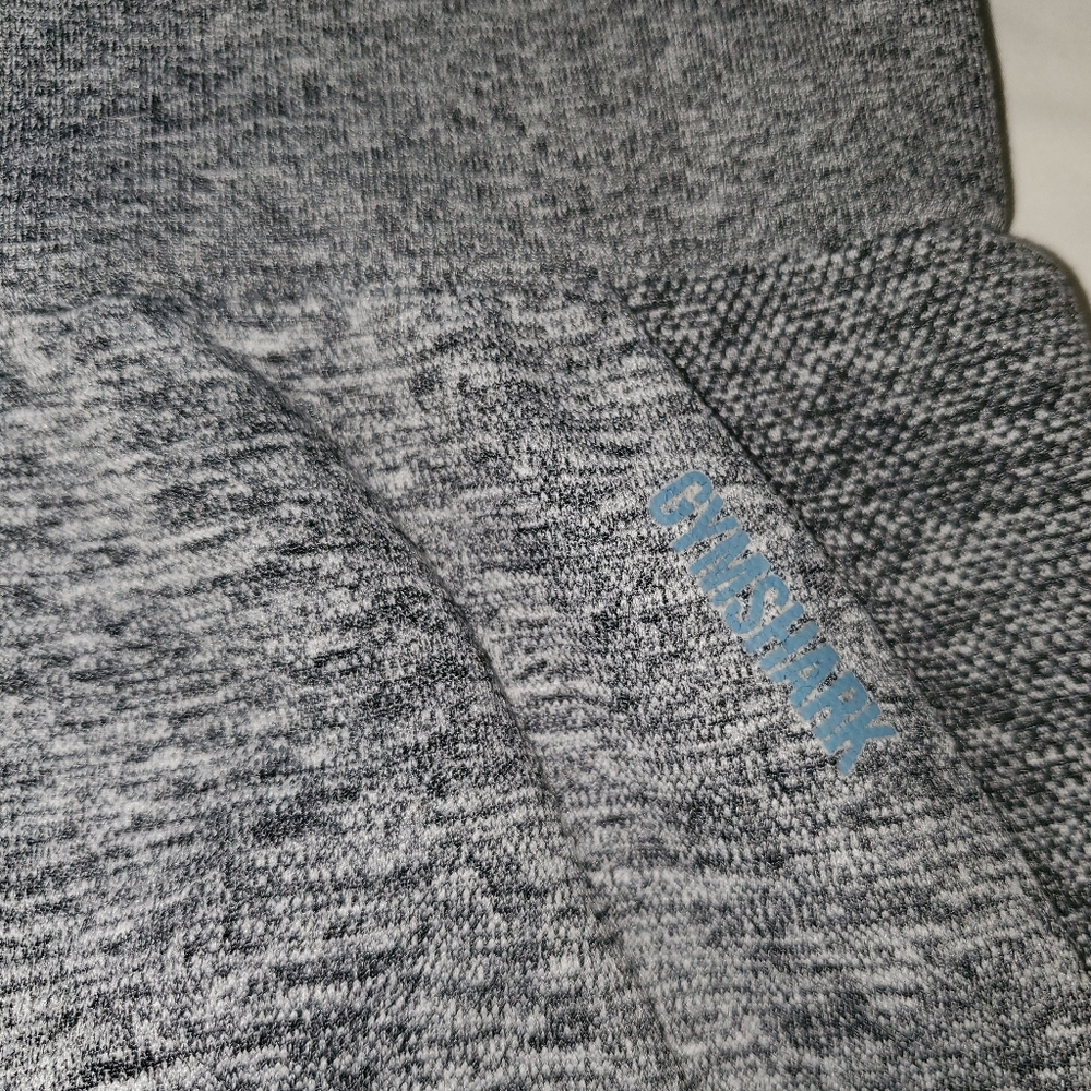 Gray Gymshark workout leggings